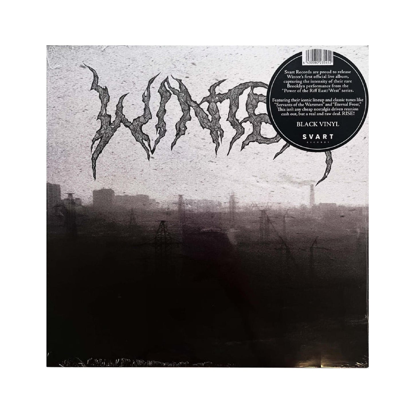 [BUNDLE] Winter - Into Darkness & Live LPs Bundle (black vinyl)