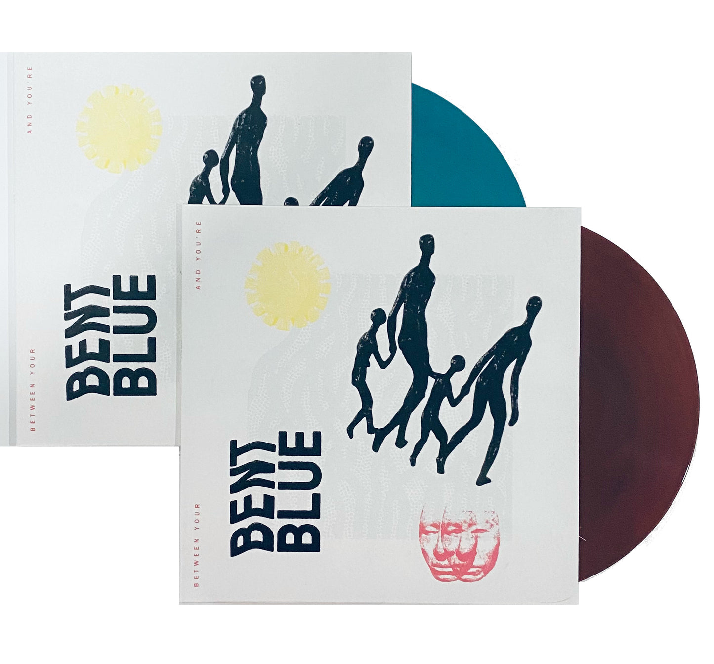 Bent Blue - Between Your and You're 12" EP (color vinyl)