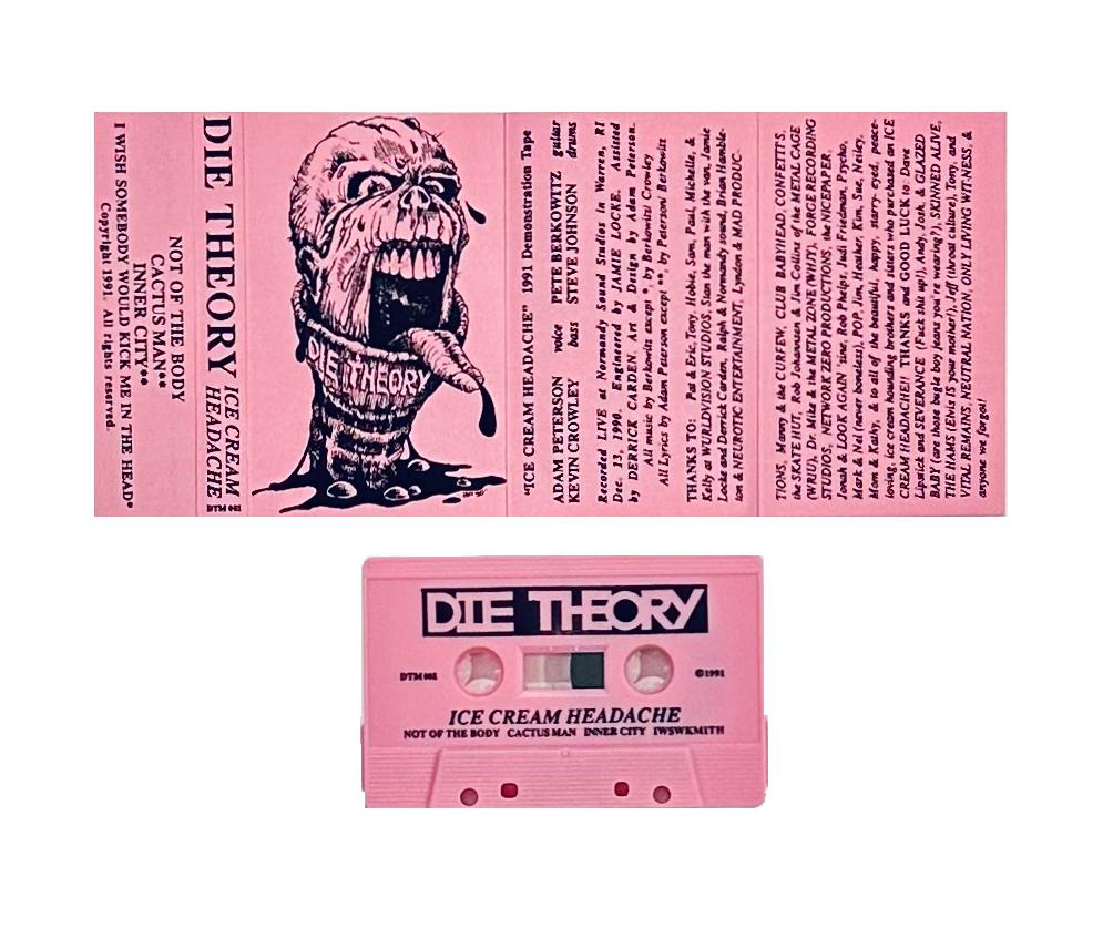 Die Theory - Ice Cream Headache cassette tape