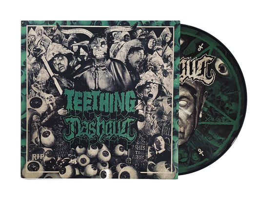 Nashgul / Teething - split LP (picture disc)