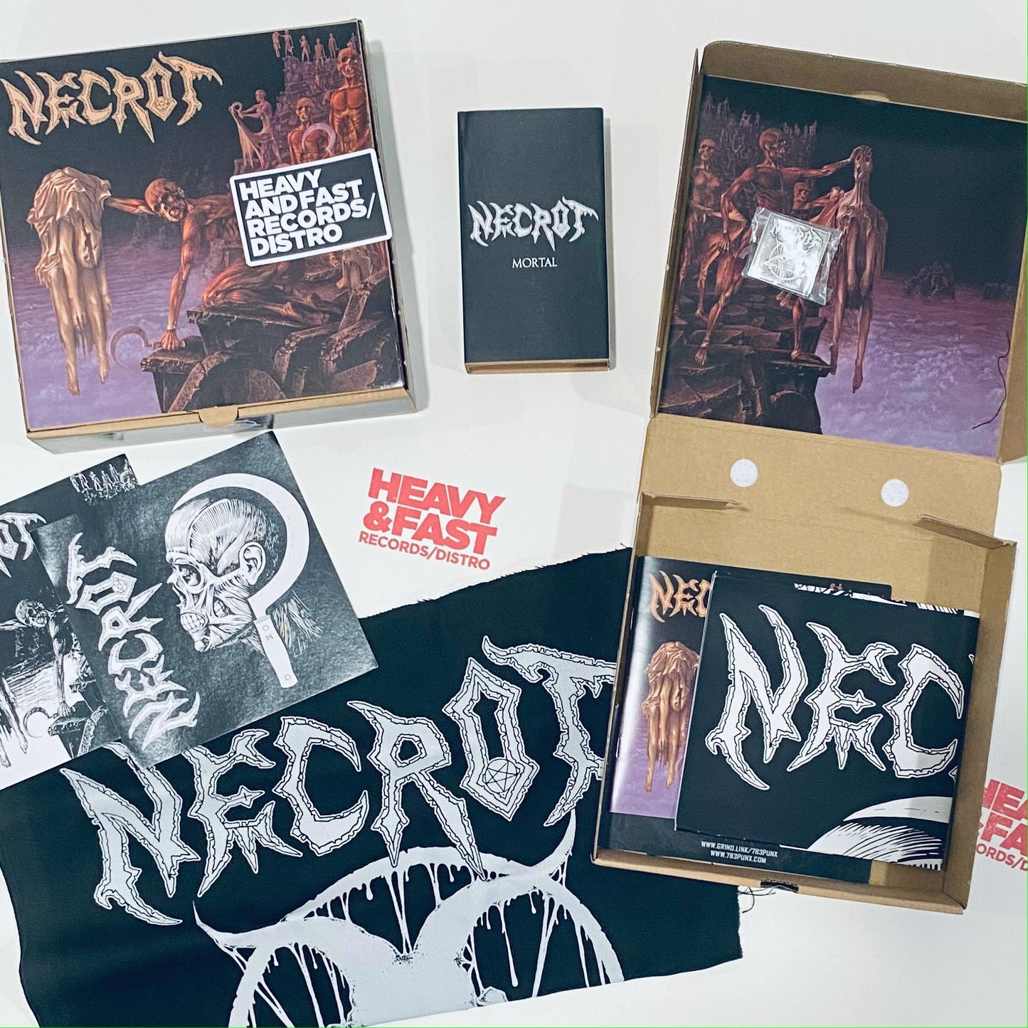 Necrot - Mortal Cassette Tape Boxset Box