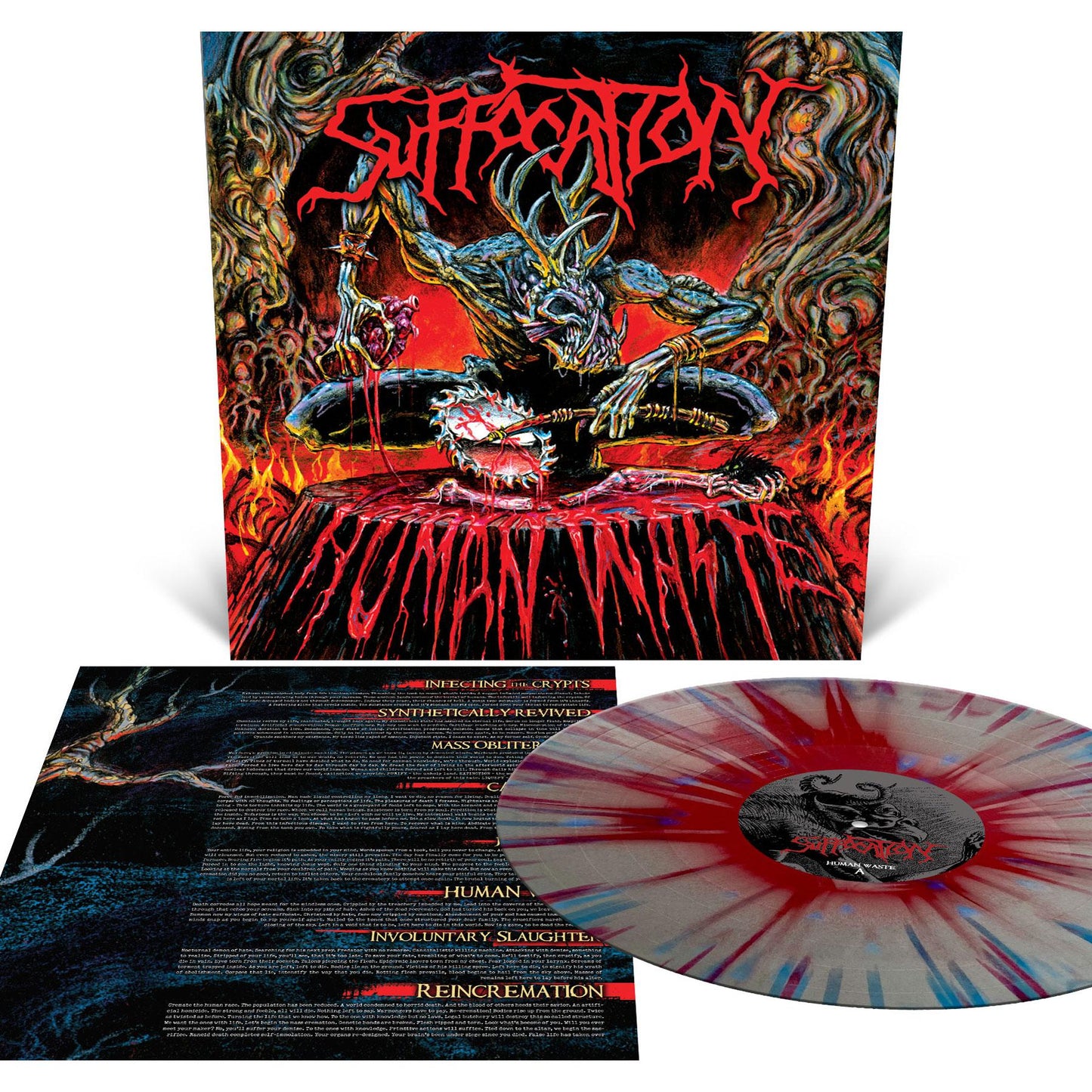 Suffocation - Human Waste 12" (color vinyl)